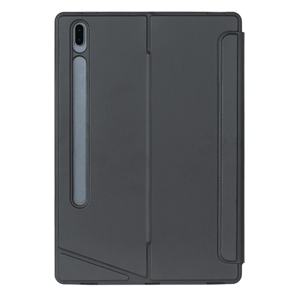 T970B-AS pro Samsung Galaxy Tab S7+ T970 / S7 FE T730 / S8+ X800 Odnímatelná Bluetooth klávesnice Pouzdro na chytrý tablet s touchpadem / podsvícením T970B-AS pro Samsung Galaxy Tab S7+ T970 / S7 FE T730 / S8+ X800 Odnímatelná Bluetooth klávesnice Pouzdro na chytrý tablet s touchpadem / podsvícením